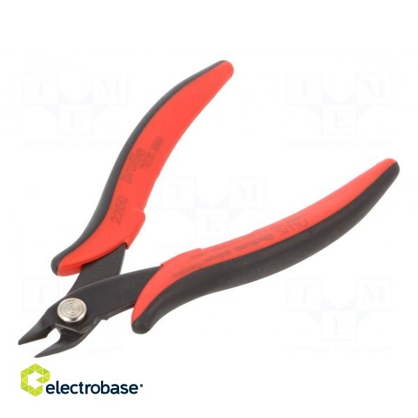 Pliers | side,cutting,miniature | 128mm | without chamfer image 1