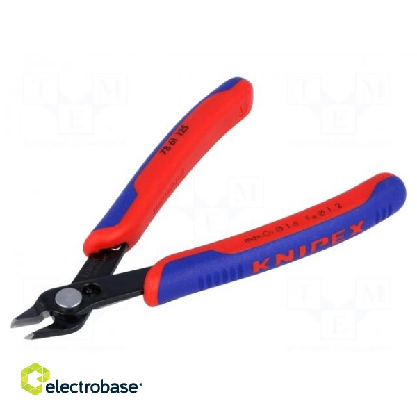 Pliers | side,cutting,precision | 125mm | without chamfer image 1