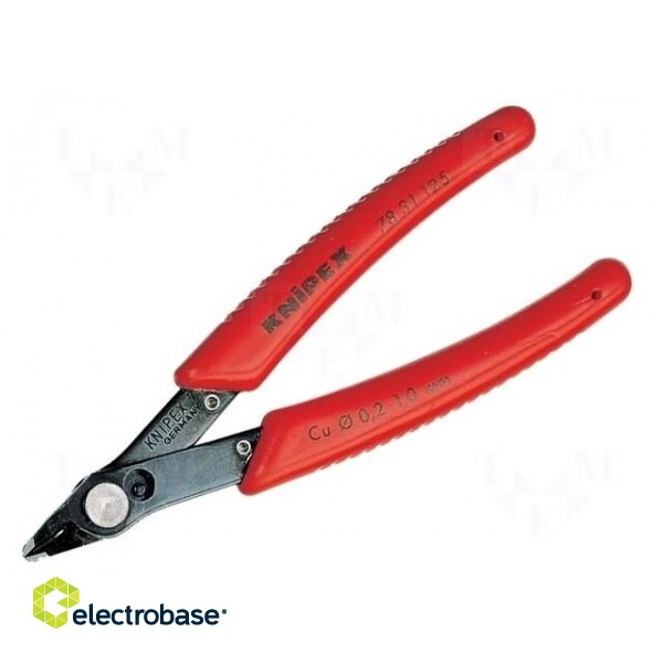 Pliers | side,cutting,precision | Pliers len: 125mm image 1