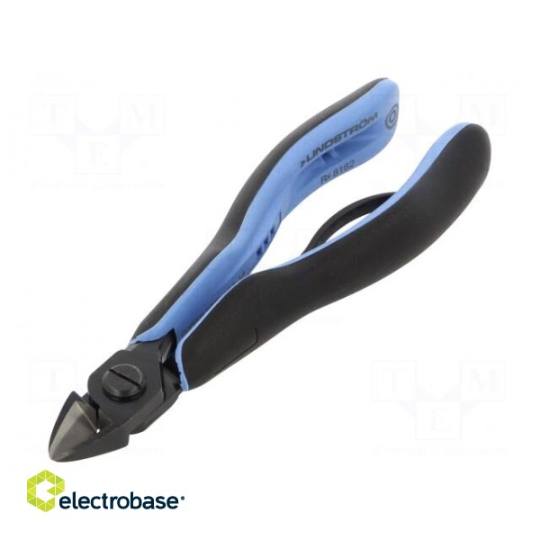 Pliers | side,cutting,precision | ESD | oval head | Pliers len: 147mm image 1