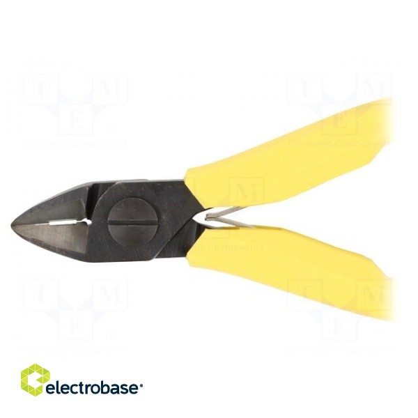 Pliers | side,cutting,precision | ESD | oval head,blackened tool image 2