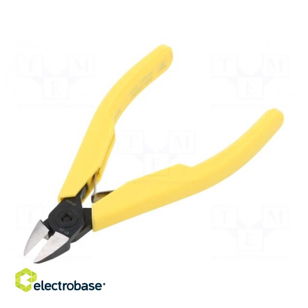 Pliers | side,cutting,precision | ESD | oval head,blackened tool image 1