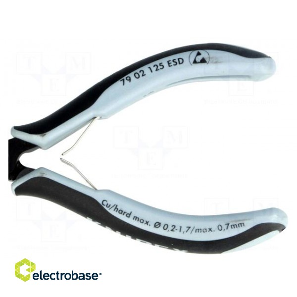 Pliers | side,cutting,round,precision,with small chamfer | ESD image 4