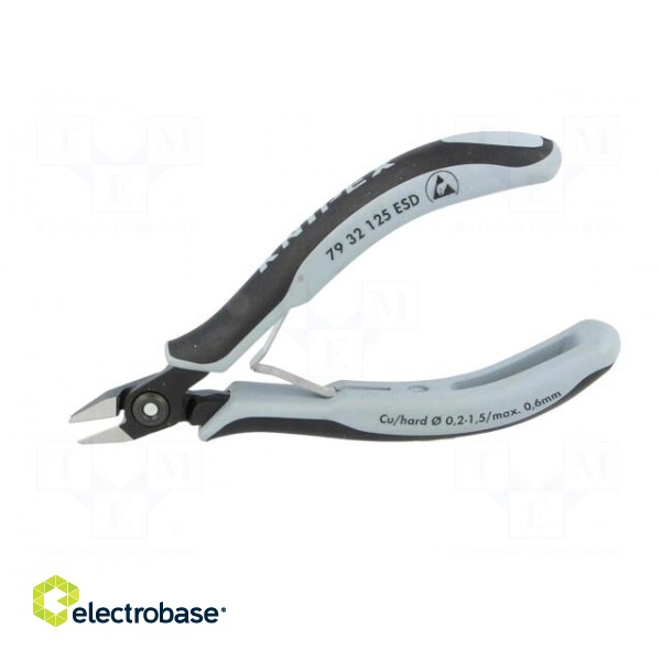 Pliers | side,cutting,precision,with small chamfer | ESD paveikslėlis 7