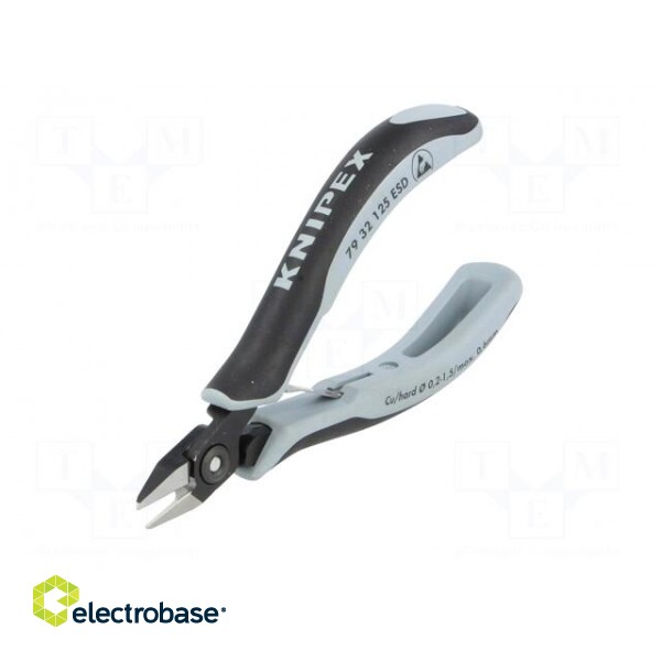 Pliers | side,cutting,precision | ESD | 125mm | with small chamfer image 6