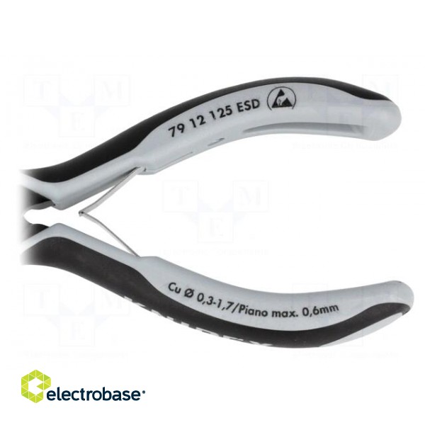 Pliers | side,cutting,precision,with small chamfer | ESD image 4