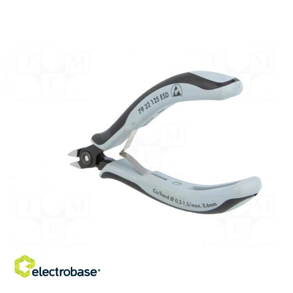 Pliers | side,cutting,precision | ESD | 125mm | with small chamfer image 8