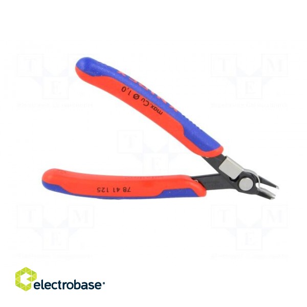 Pliers | side,cutting,precision | with spring | Pliers len: 125mm image 10