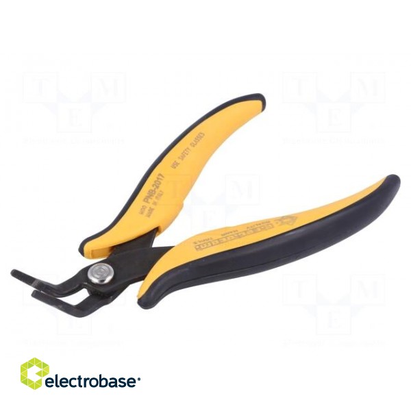 Pliers | curved,gripping surfaces are laterally grooved image 1