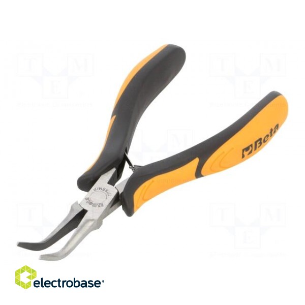Pliers | curved,half-rounded nose | 140mm