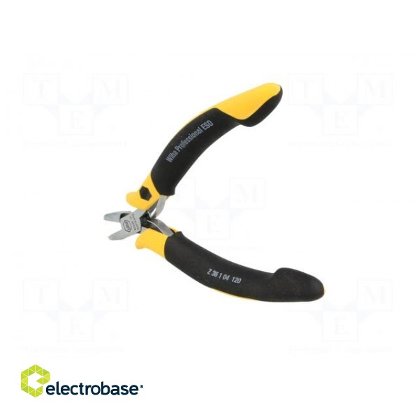 Pliers | curved,half-rounded nose | ESD | 120mm | Professional ESD image 8