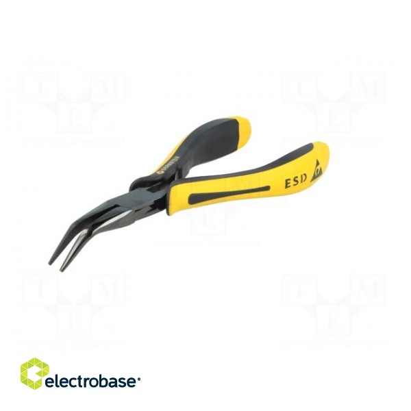 Pliers | curved,half-rounded nose | ESD | 145mm paveikslėlis 6