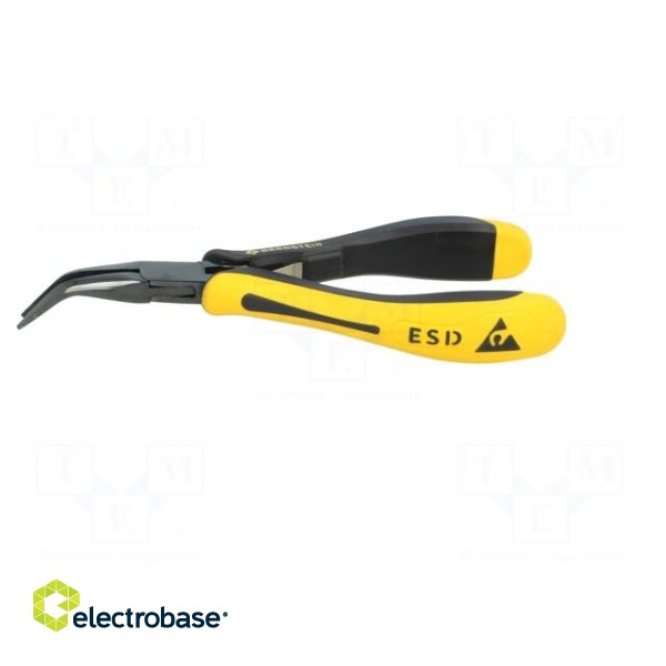 Pliers | curved,half-rounded nose | ESD | 145mm paveikslėlis 7
