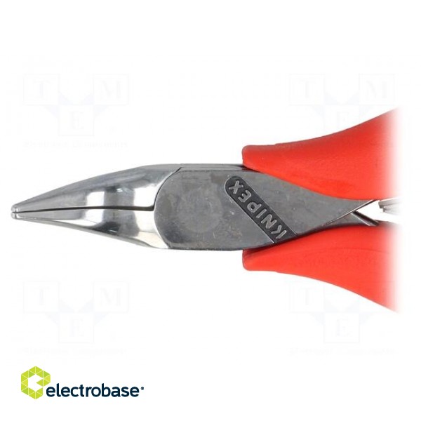 Pliers | curved,precision,half-rounded nose | 115mm image 3
