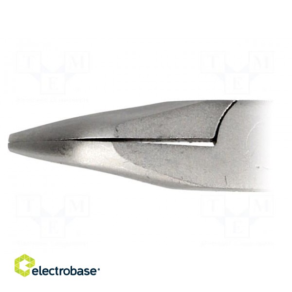 Pliers | curved,precision,half-rounded nose | 130mm фото 2
