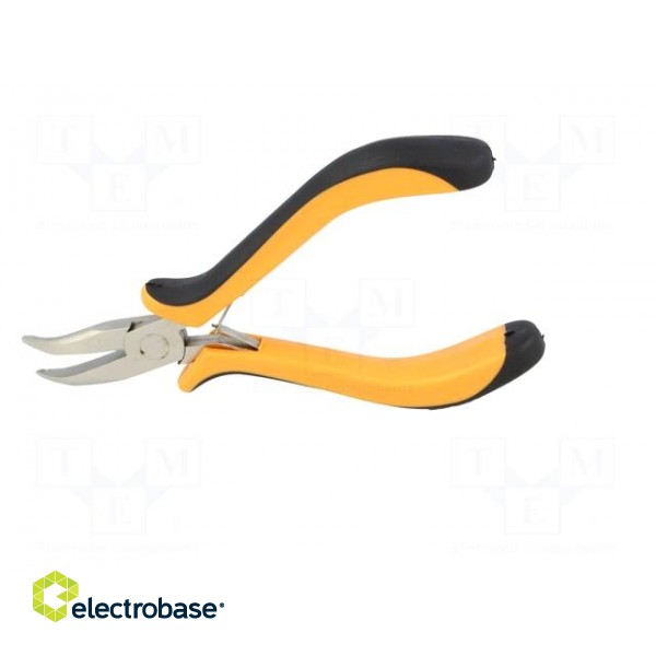 Pliers | curved,precision,half-rounded nose | 130mm image 7