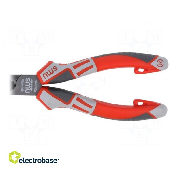 Pliers | curved,telephone | 170mm | Cut: with side face фото 2
