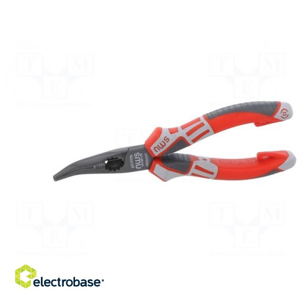 Pliers | curved,telephone | 170mm | Cut: with side face фото 5
