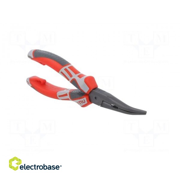 Pliers | curved,telephone | 170mm | Cut: with side face фото 10