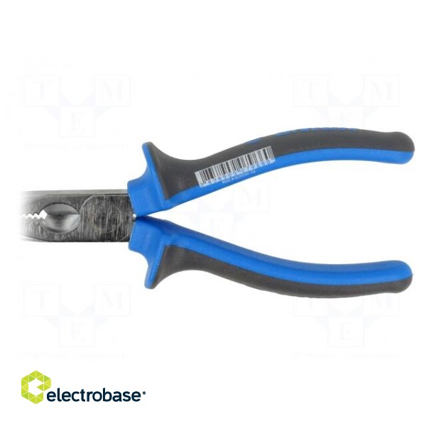 Pliers | cutting,curved,half-rounded nose | 170mm | 512/1BI image 3