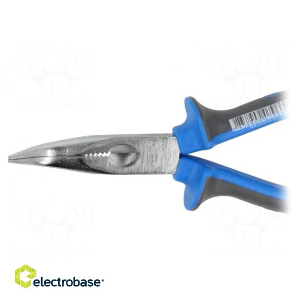 Pliers | cutting,curved,half-rounded nose | 170mm | 512/1BI image 4