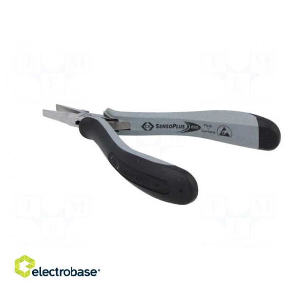 Pliers | flat | ESD | Blade length: 22mm | Tool length: 130mm image 8