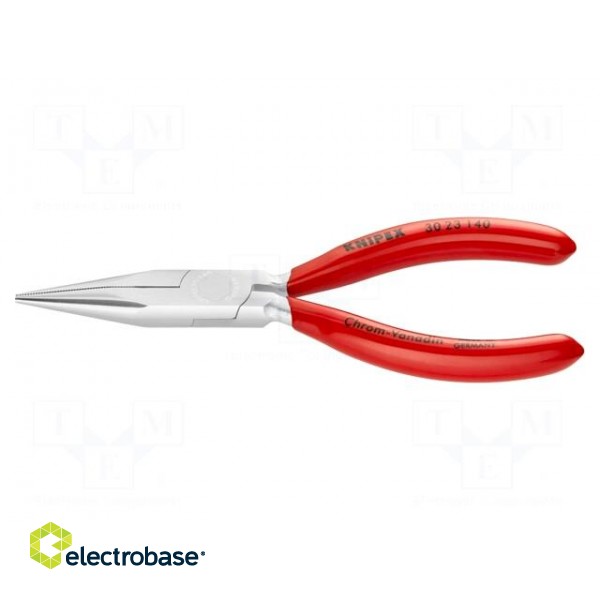 Pliers | flat,elongated | 140mm