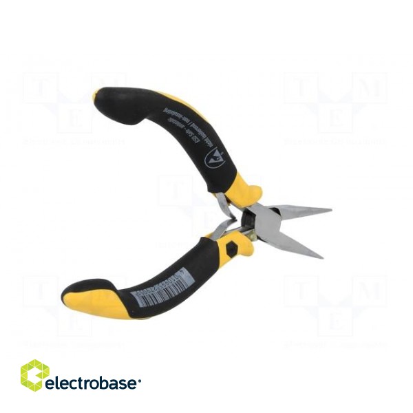 Pliers | half-rounded nose | ESD | Pliers len: 145mm фото 10