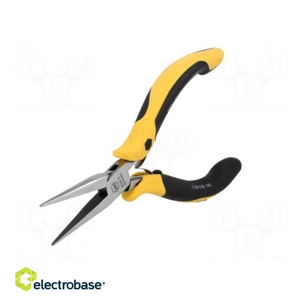 Pliers | half-rounded nose | ESD | Pliers len: 145mm image 6