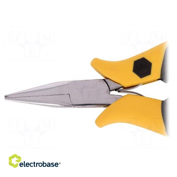 Pliers | half-rounded nose | ESD | Pliers len: 120mm image 4