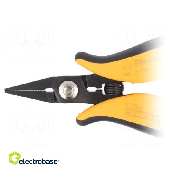 Pliers | gripping surfaces are laterally grooved,flat | 146mm image 2