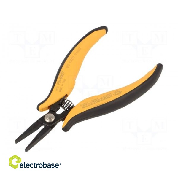 Pliers | gripping surfaces are laterally grooved,flat | 154mm image 1