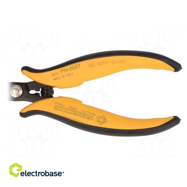 Pliers | gripping surfaces are laterally grooved,flat | 154mm image 2