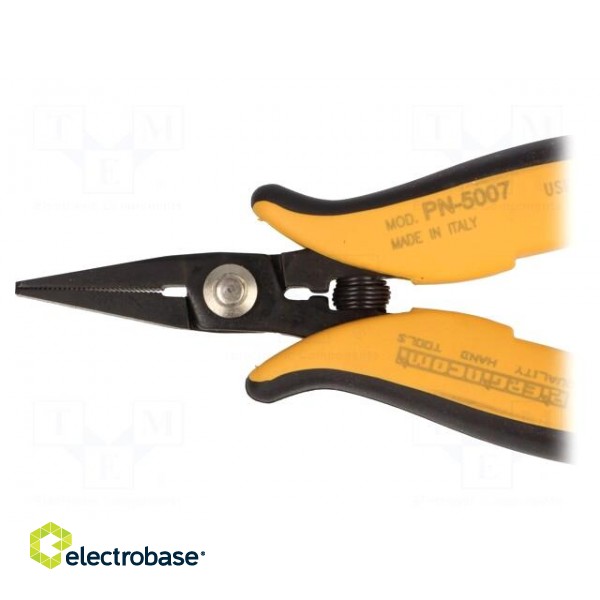 Pliers | gripping surfaces are laterally grooved,flat | 154mm image 3