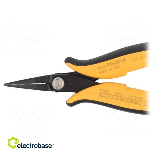 Pliers | gripping surfaces are laterally grooved,flat | 160mm paveikslėlis 3
