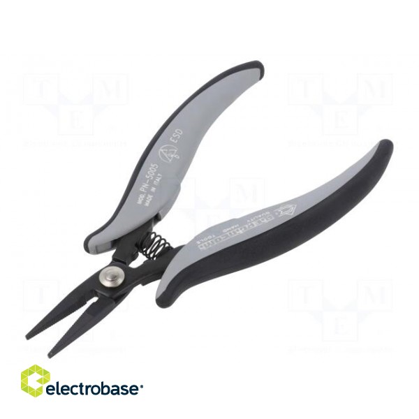 Pliers | gripping surfaces are laterally grooved,flat | ESD image 1