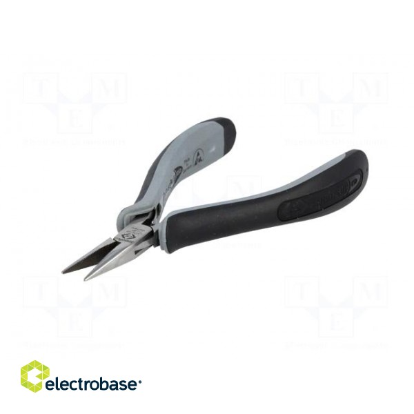 Pliers | straight,half-rounded nose | ESD | 130mm image 6