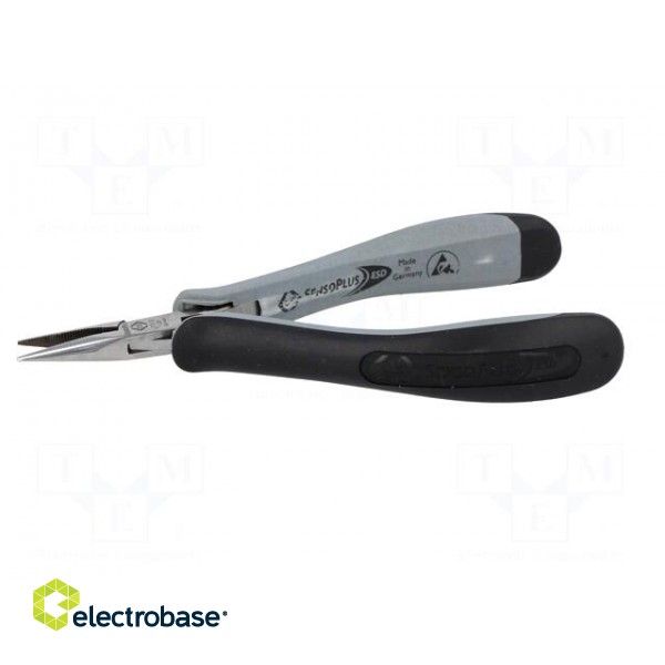 Pliers | straight,half-rounded nose | ESD | 130mm фото 7