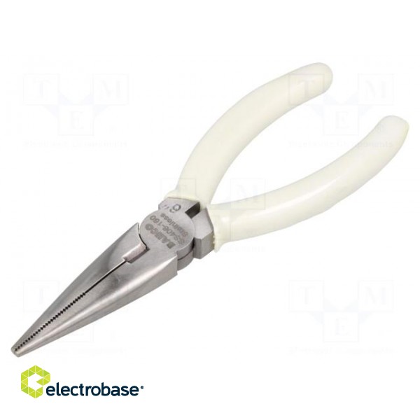 Pliers | half-rounded nose | 160mm image 1