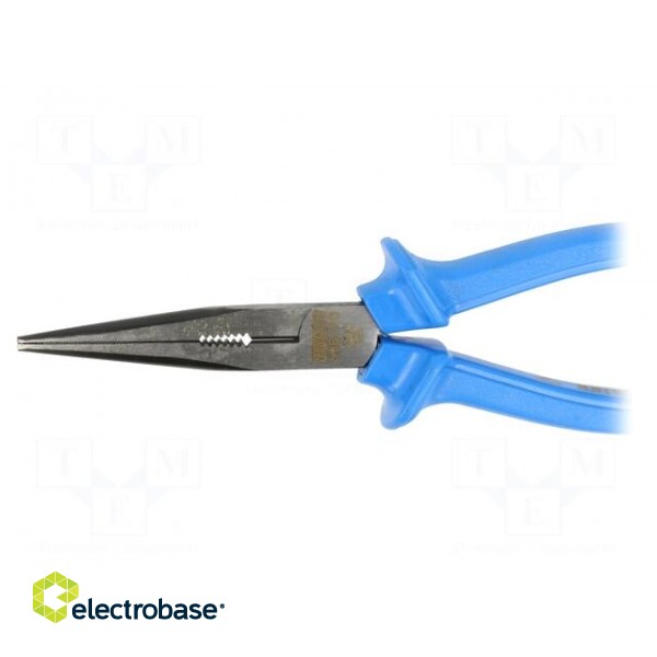 Pliers | half-rounded nose | 200mm | 508/4G | Cut: with side face image 3