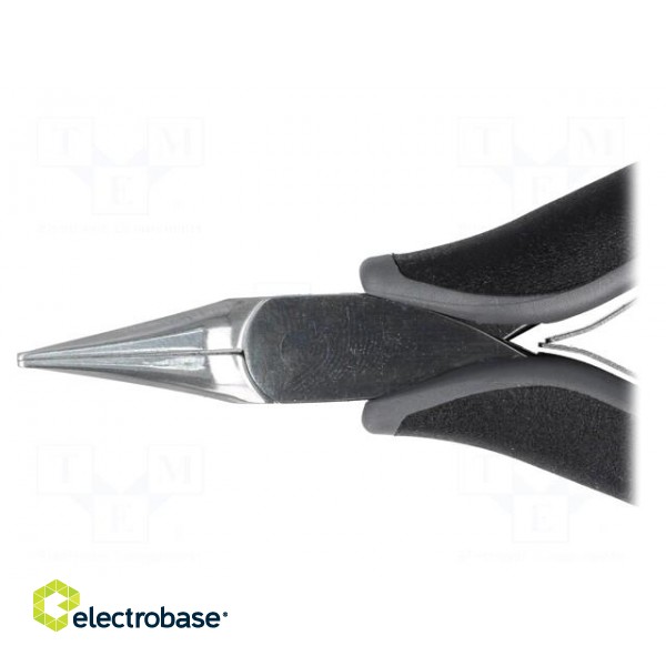 Pliers | half-rounded nose | ESD | 115mm фото 6