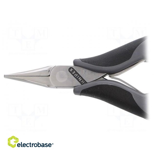 Pliers | half-rounded nose | ESD | 115mm фото 3