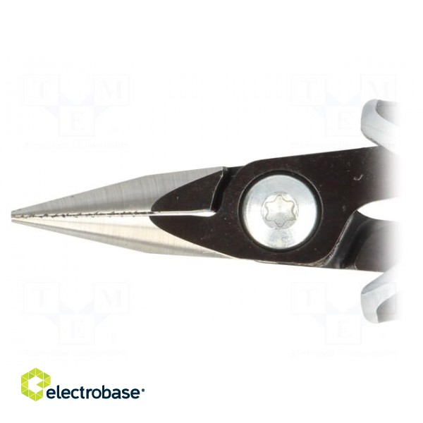 Pliers | half-rounded nose | ESD | 130mm image 5