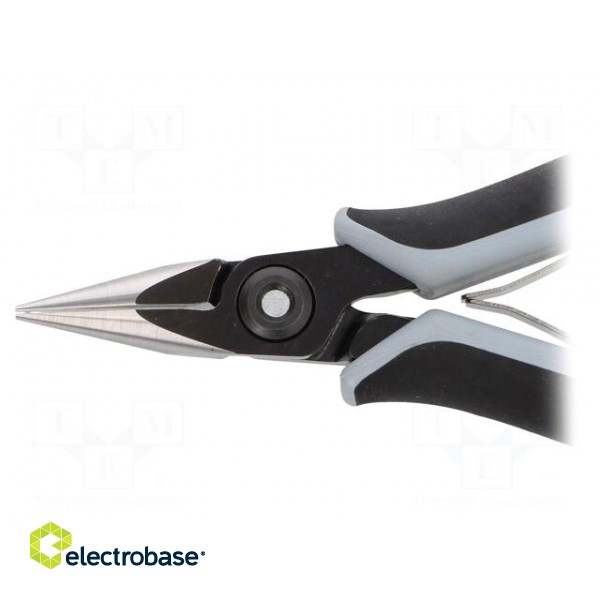 Pliers | half-rounded nose | ESD | 130mm | Conform to: DIN/ISO 9655 фото 2