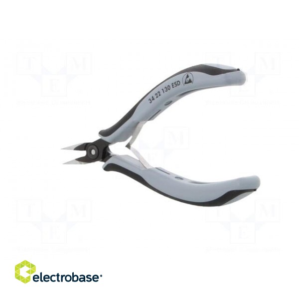 Pliers | half-rounded nose | ESD | 130mm | Conform to: DIN/ISO 9655 фото 6