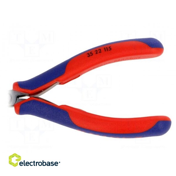 Pliers | half-rounded nose | Pliers len: 115mm фото 2