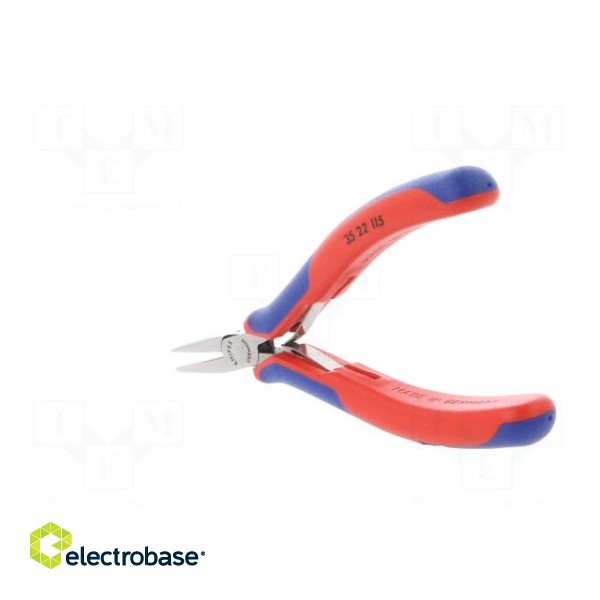Pliers | half-rounded nose | Pliers len: 115mm фото 8