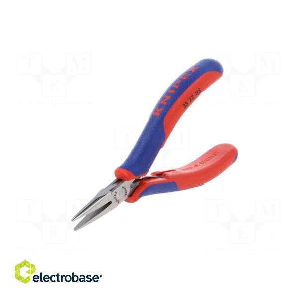 Pliers | half-rounded nose | Pliers len: 115mm фото 6