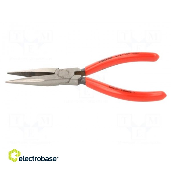 Pliers | half-rounded nose,elongated | 160mm image 6