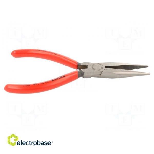 Pliers | half-rounded nose,elongated | 160mm image 10